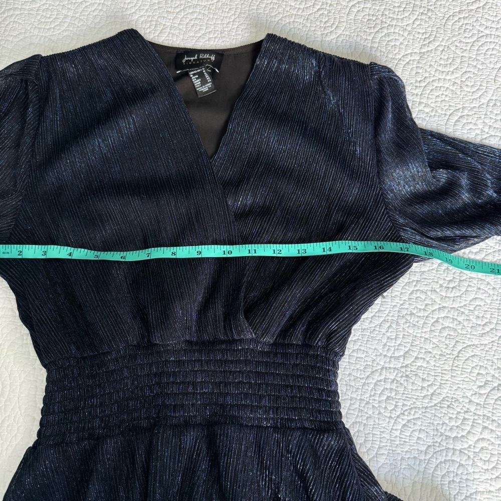 Joseph Ribkoff V-neck Wrap Midi Dress Style 233767 Preppy size 10 - Picture 14 of 15